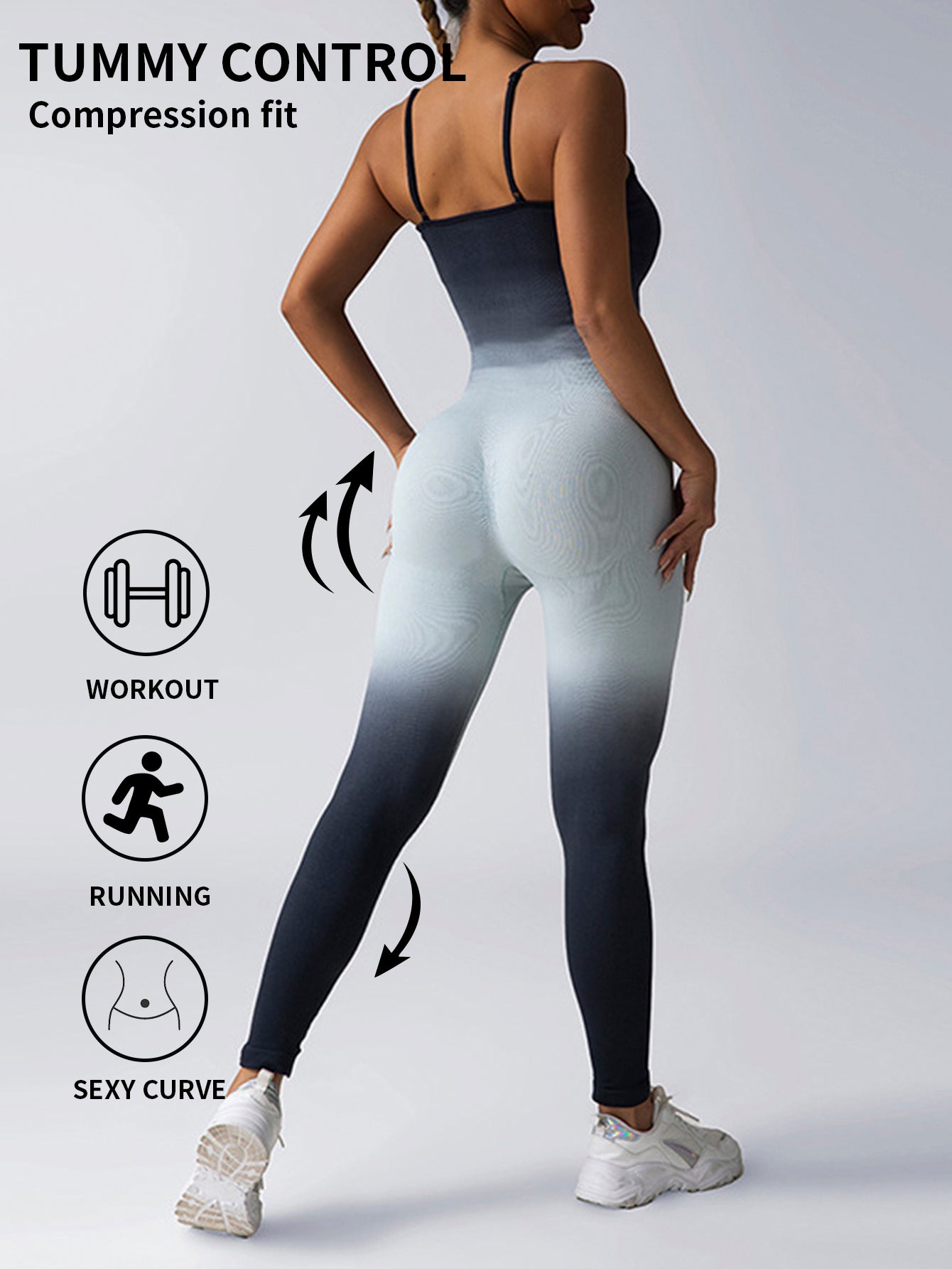 Umpsuit Workout Seamless Jumpsuits