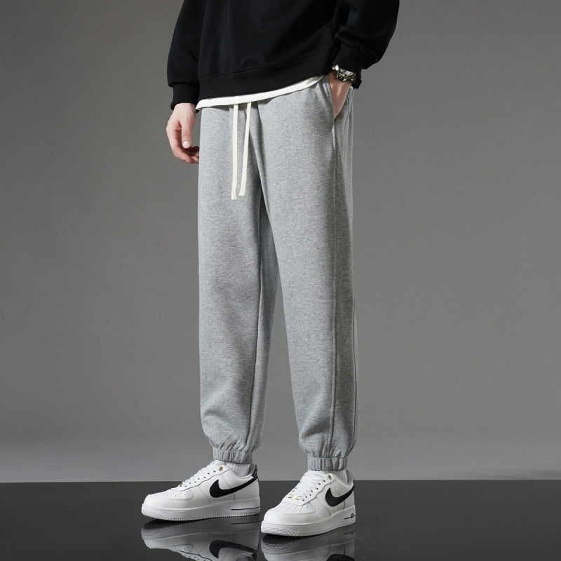 Flat-leg Casual Pants