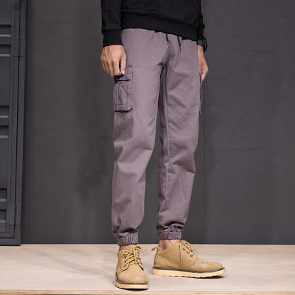 Hip-Hop Cropped Cargo Pants