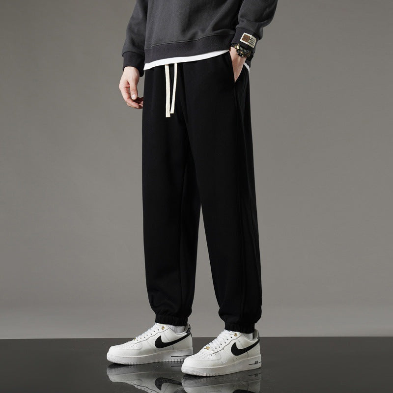 Flat-leg Casual Pants