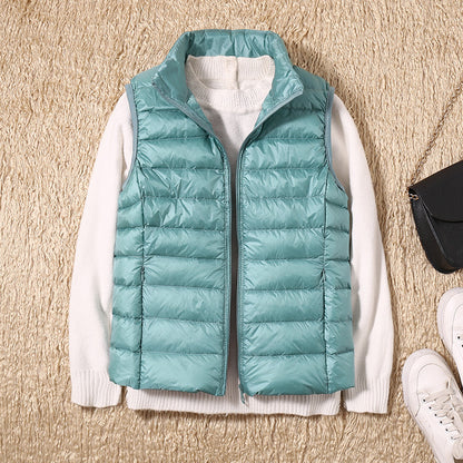 Down Jacket Vest for Women