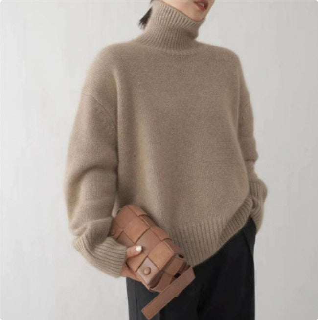 Turtleneck Cashmere Sweater