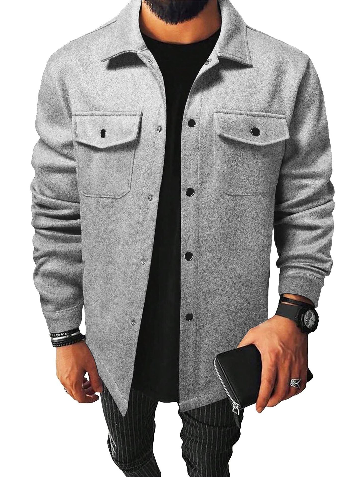 Britton Casual Brushed Shirt