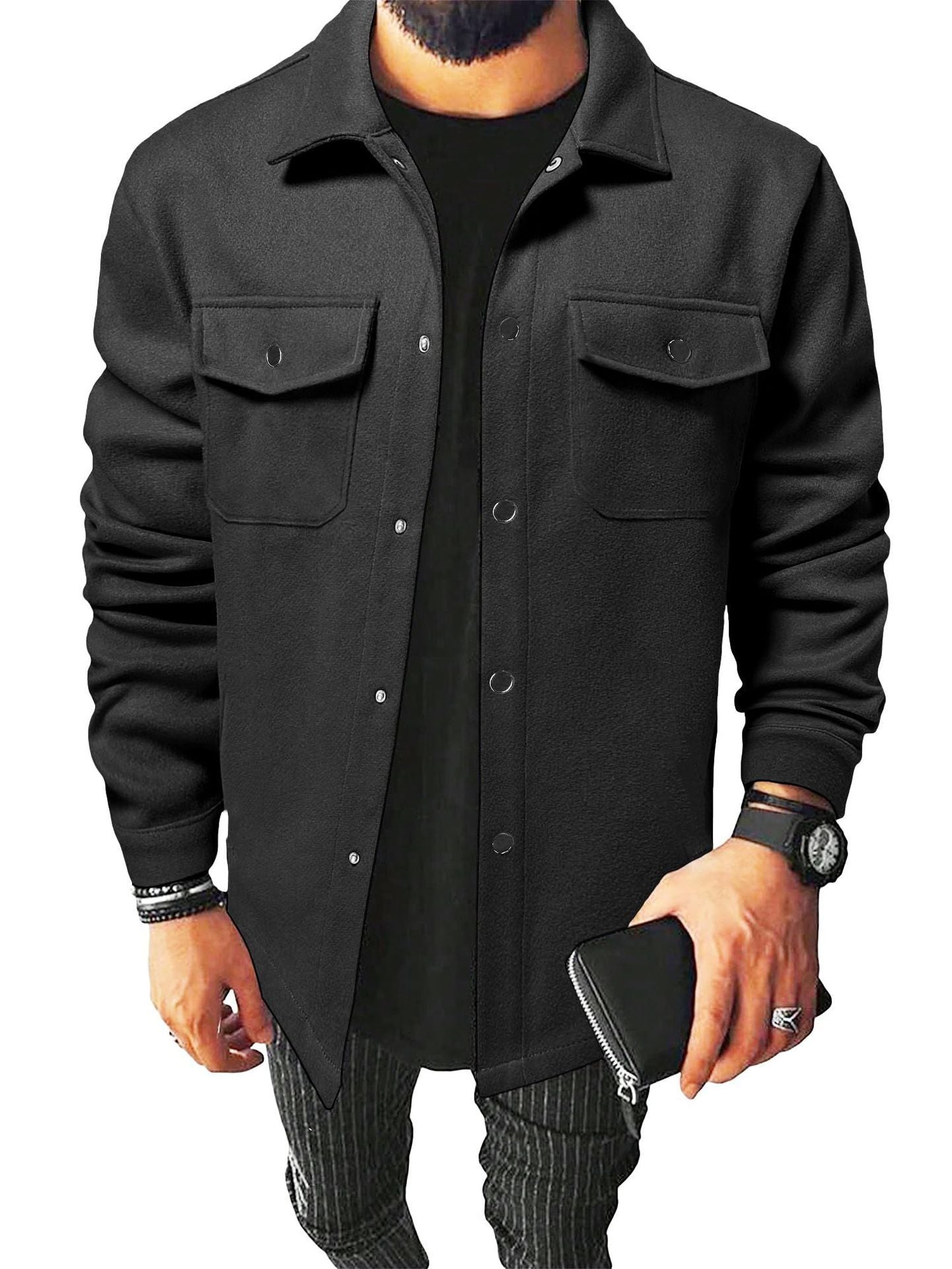 Britton Casual Brushed Shirt