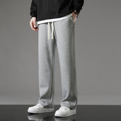 Flat-leg Casual Pants